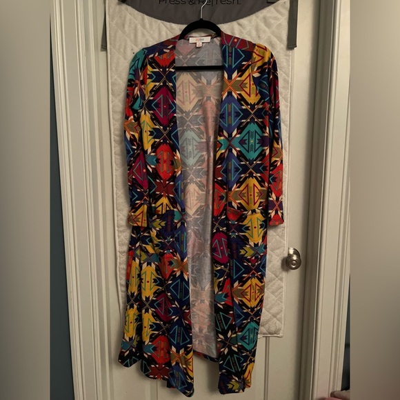 Lularoe Sarah Duster Cardigan - Picture 1 of 4